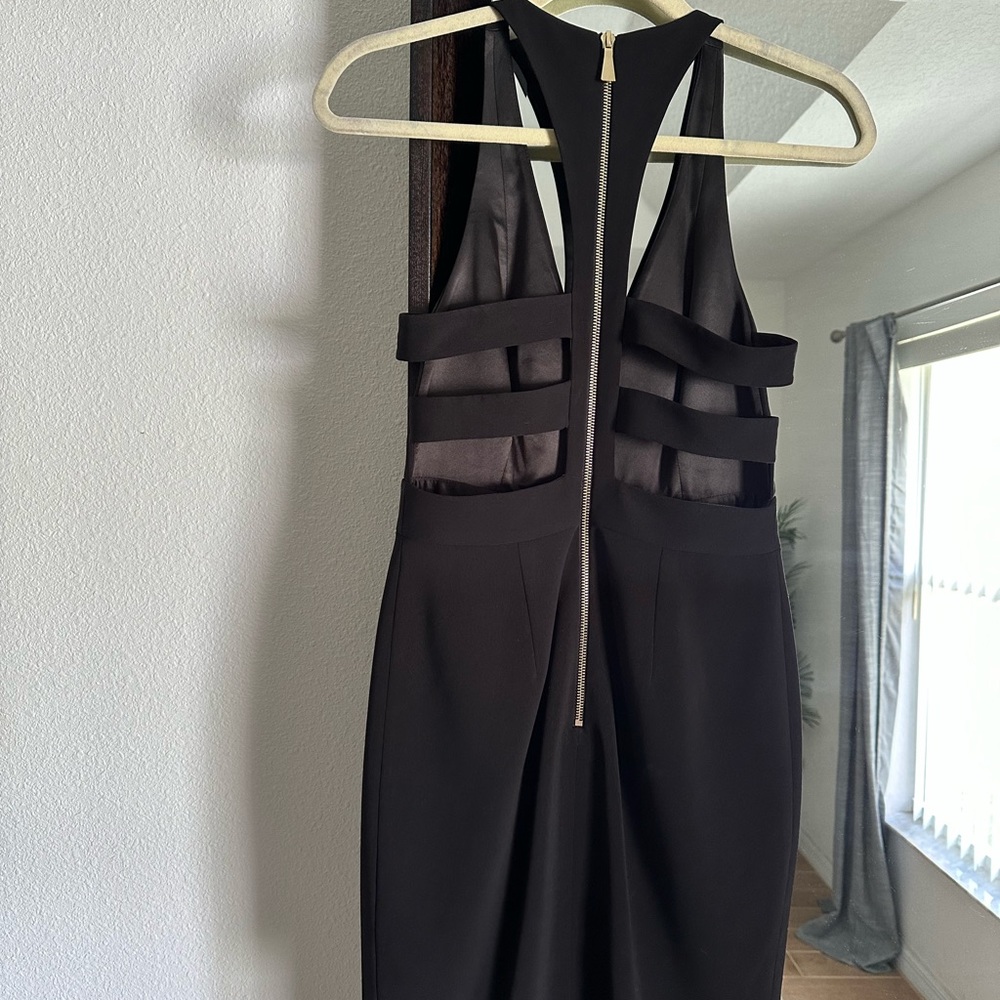Jay Godfrey Black Cage Dress
